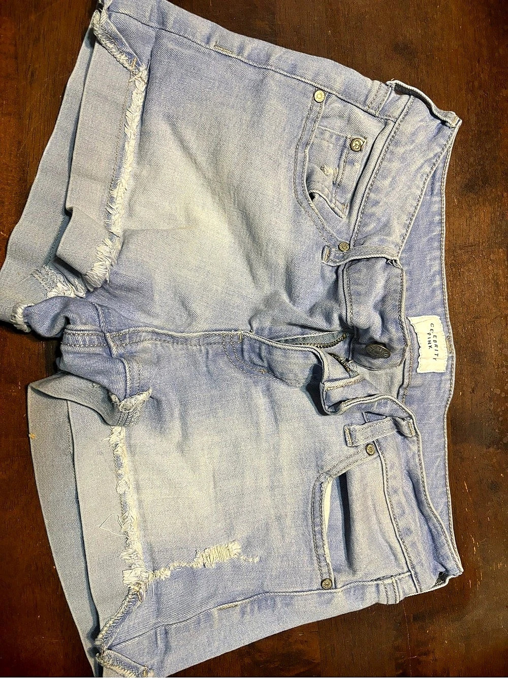 Celebrity PinkJean Shorts in Blue Waist 27
